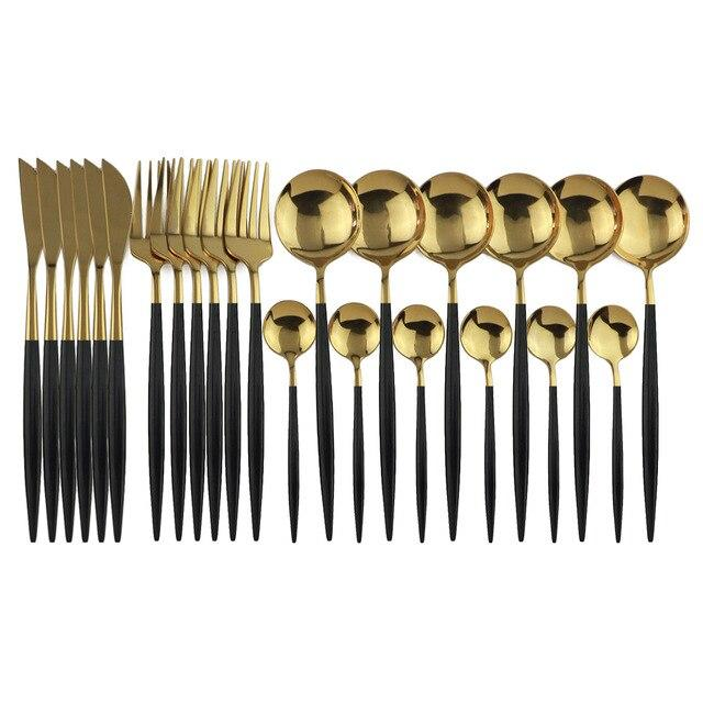 Cutlery Set | Modern Dining Utensil Set-Cutlery-Homefinn