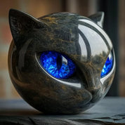 Cat Ornament | Gothic Home Decor-Figurine-Homefinn