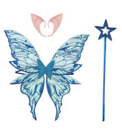 Fairy Wing Costume Set | Butterfly Wings Dress Up Accessory