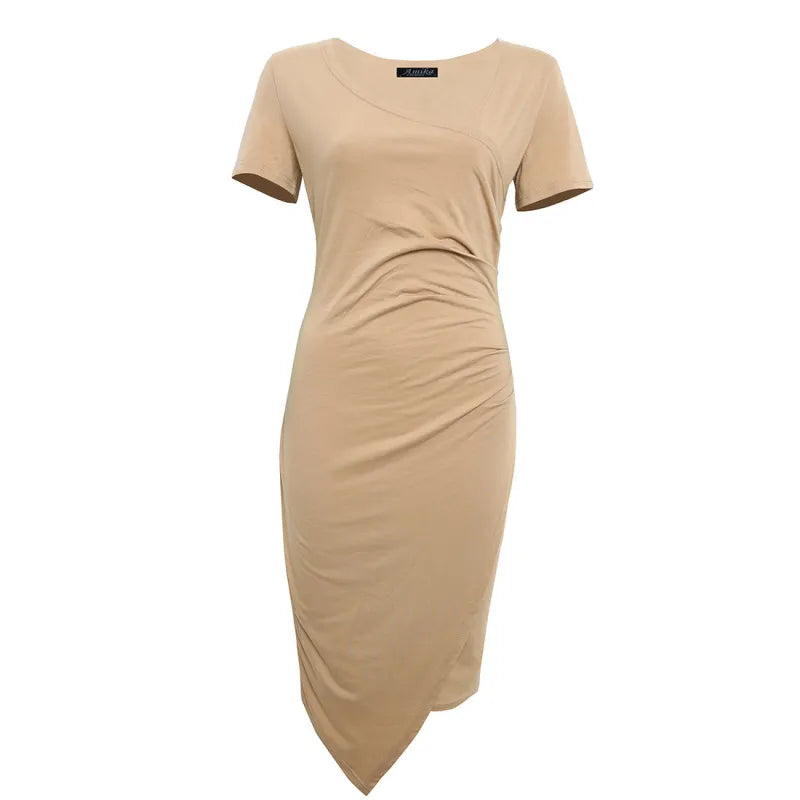 Bridesmaid Dress | Cocktail Midi Dress-Women Dress-Homefinn