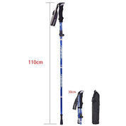 Foldable Adjustable Trekking Poles Lightweight Hiking Support - Image 6