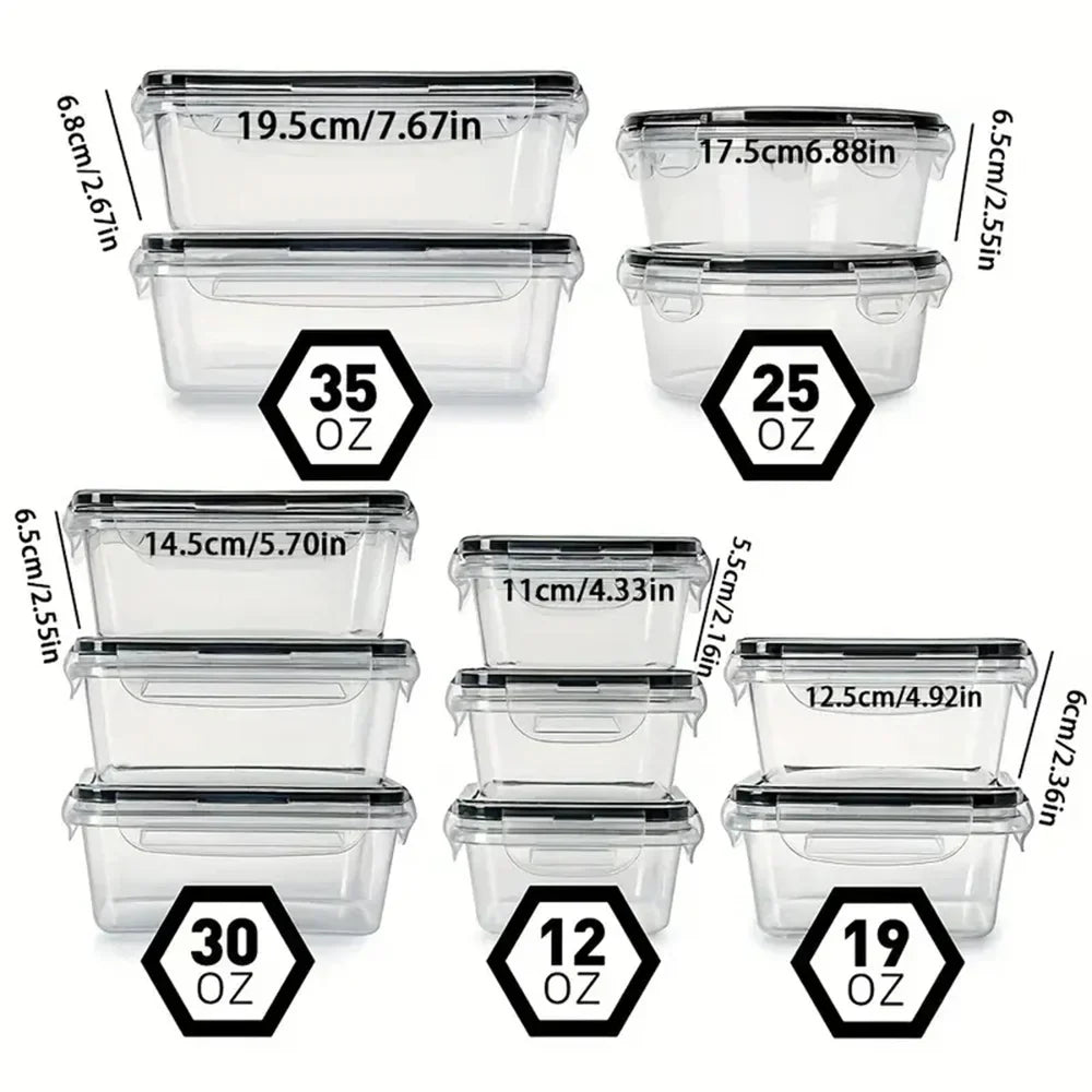 Food Storage Container Set | Airtight Food Storage Boxes-Food Storage-Homefinn