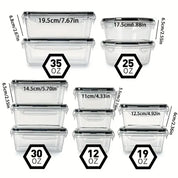 Food Storage Container Set | Airtight Food Storage Boxes-Food Storage-Homefinn