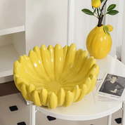 Fruit Shaped Serving Bowl | Banana Cluster Centrepiece Table Use-Fruit Bowl-Homefinn