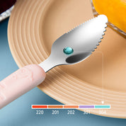 2-in-1 Silicone Baby Spoon - TinyTasties - Image 6