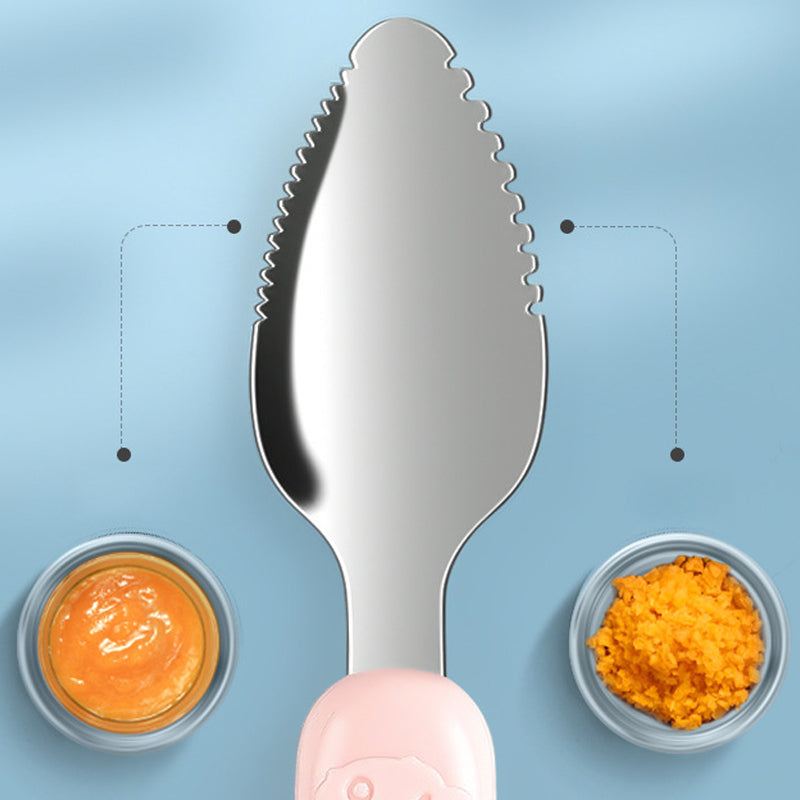2-in-1 Silicone Baby Spoon - TinyTasties - Image 7