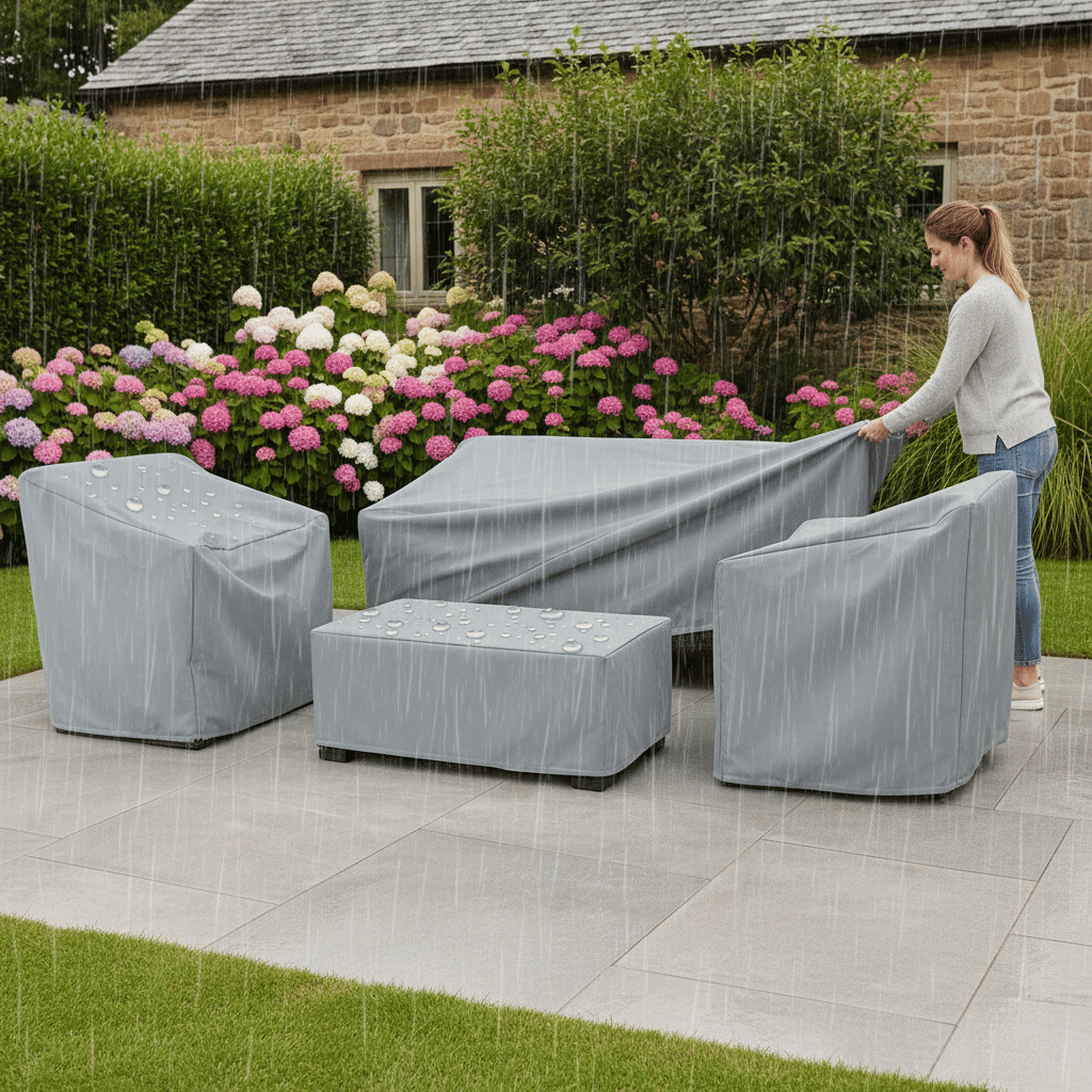 Garden Furniture Covers | Outdoor Furniture Waterproof Cover-Furniture Cover-Homefinn