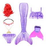 Girls' Mermaid Costume Set | Fantasy Dress Up Play
