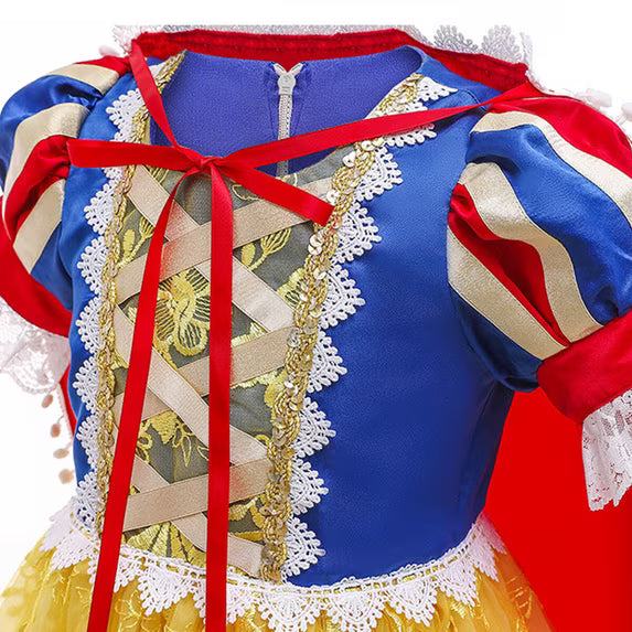 Girls' Princess Costume Dress | Fantasy Dress Up Play