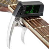 Guitar Capo With Digital Tuner | Clip On Guitar Accessory
