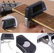Guitar Capo With Digital Tuner | Clip On Guitar Accessory