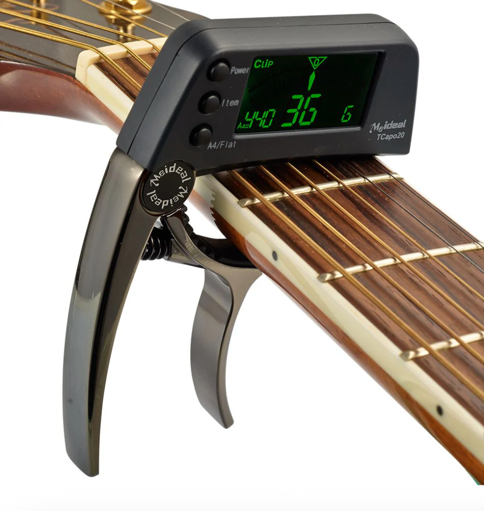 Guitar Capo With Digital Tuner | Clip On Guitar Accessory-Guitar Accessory-Homefinn