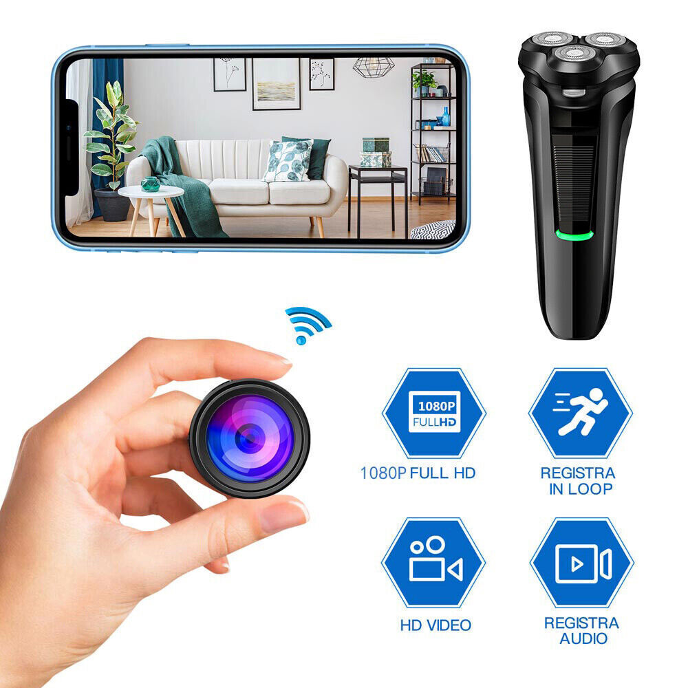 1080P HD WiFi Mini Shaver Razor Camera | WiFi Motion Detection Cam - Image 6