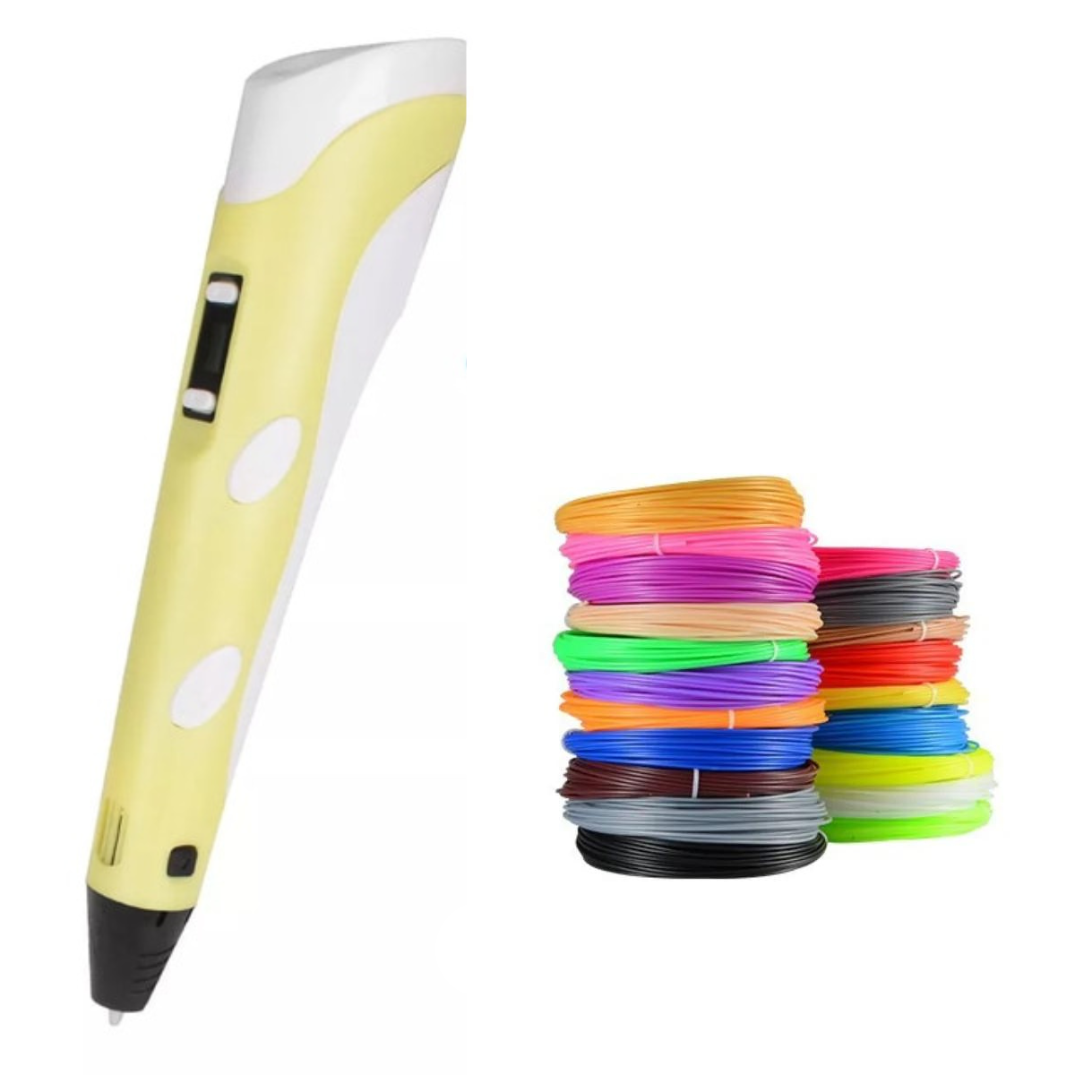 3D Printing Pen | LCD Display · Homefinn