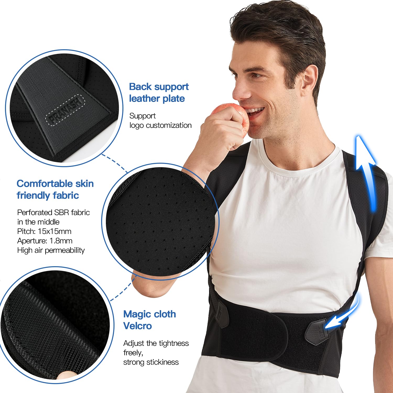 Adjustable Posture Corrector | Back Support · Homefinn