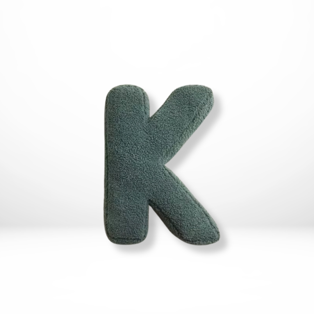 Alphabet Letter Cushion | Shaped · Homefinn