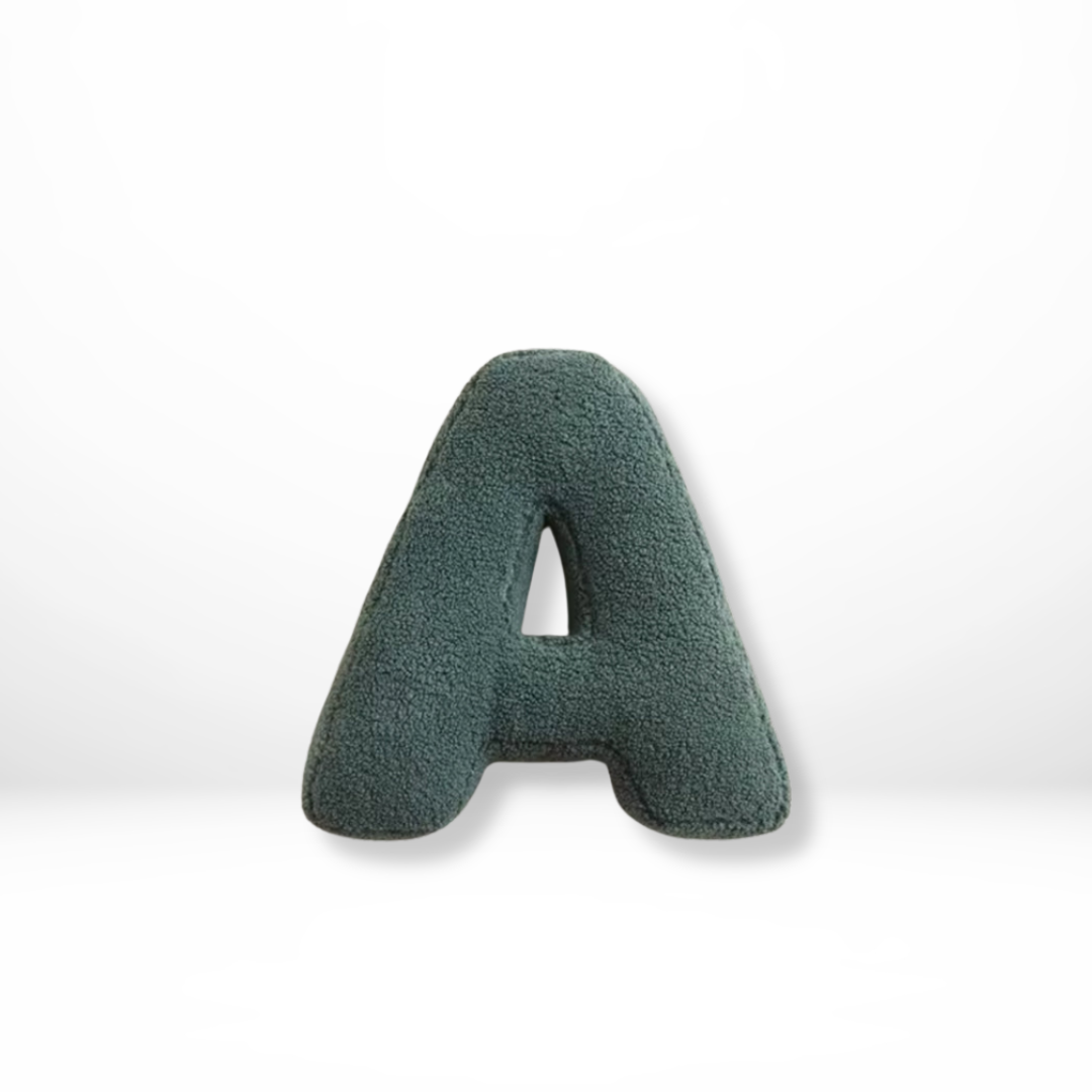 Alphabet Letter Cushion | Shaped · Homefinn