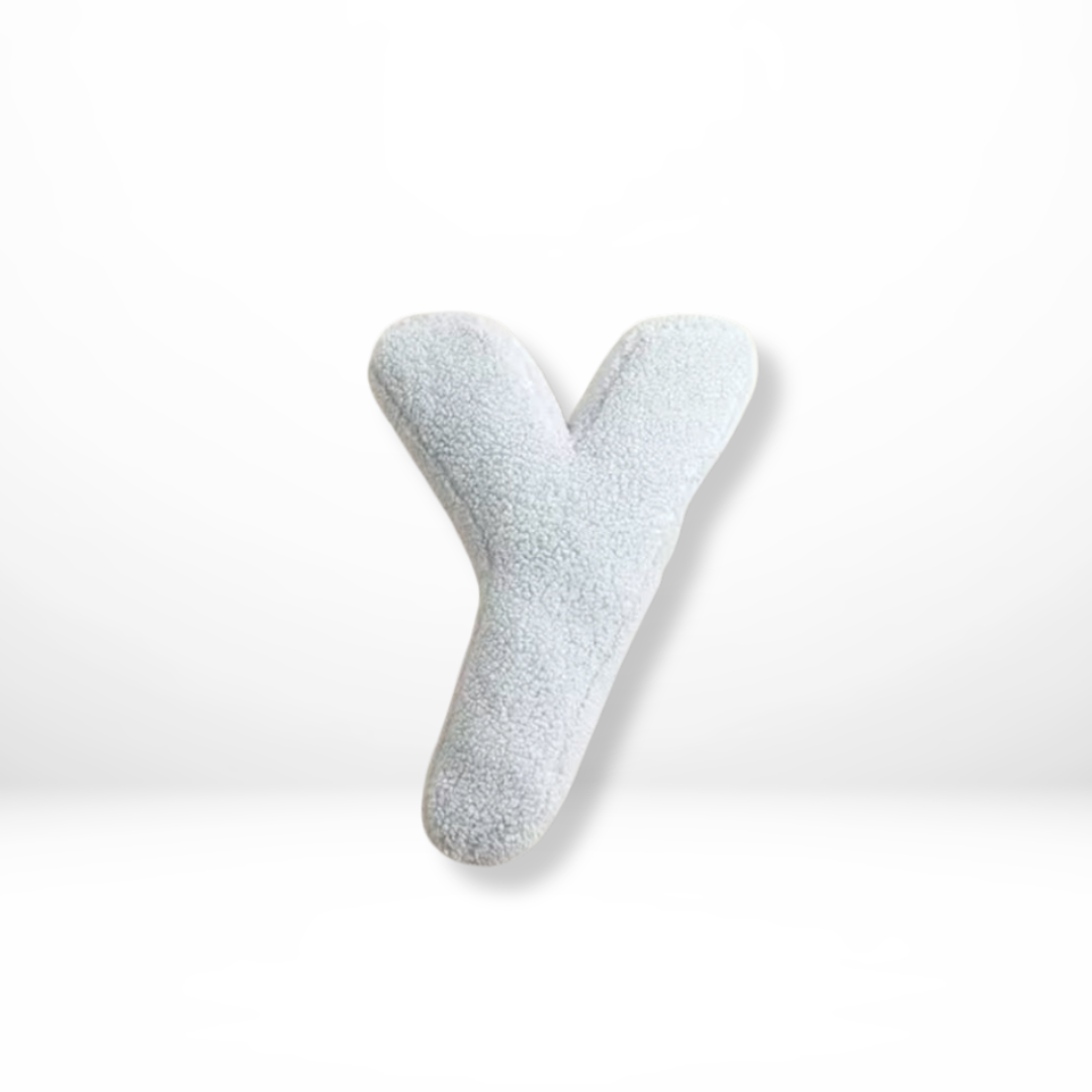 Alphabet Letter Cushion | Shaped · Homefinn