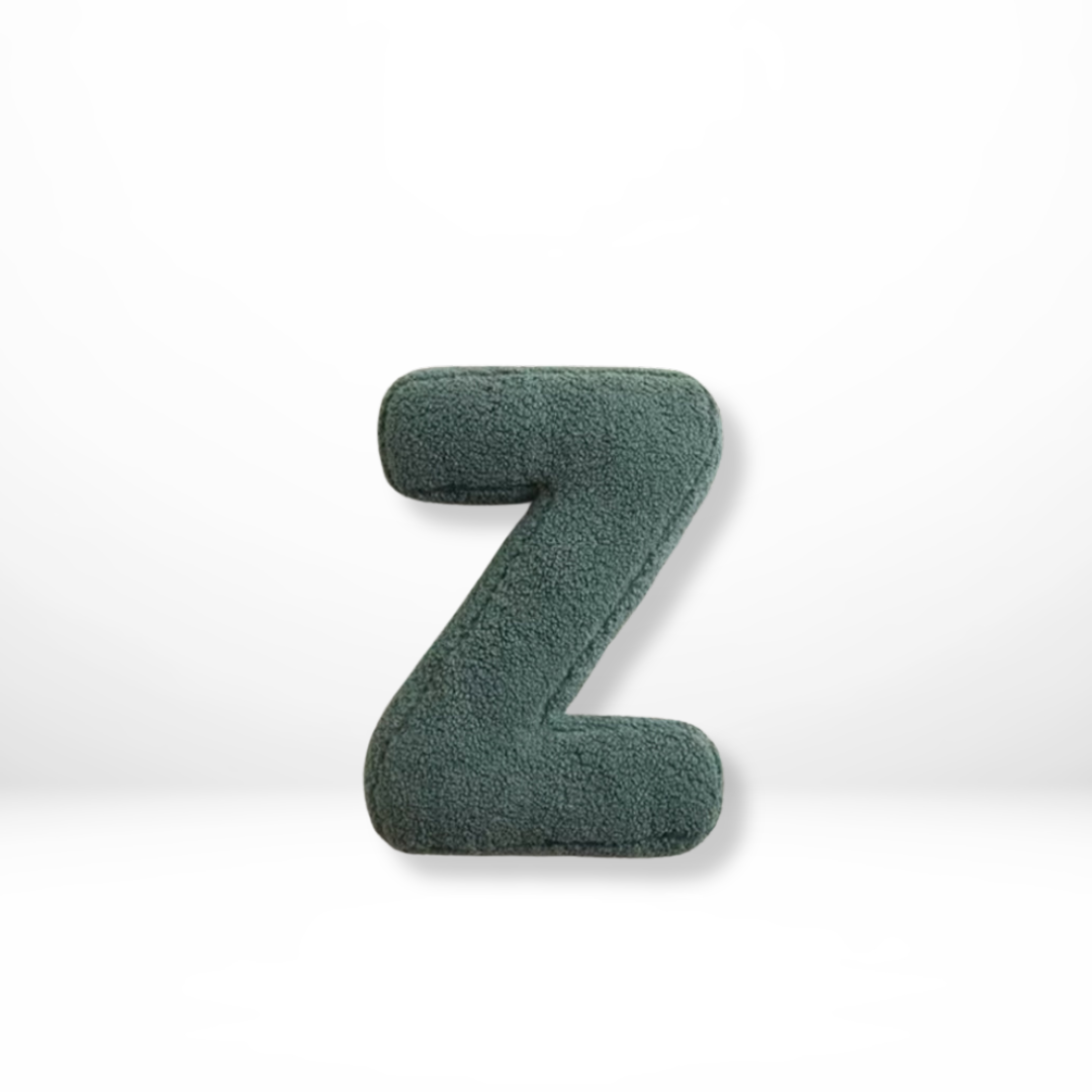 Alphabet Letter Cushion | Shaped · Homefinn