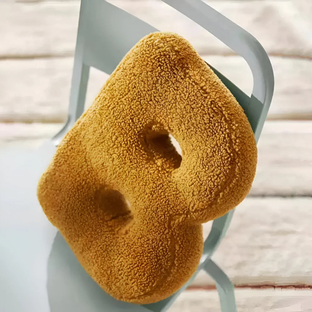 Alphabet Letter Cushion | Shaped · Homefinn