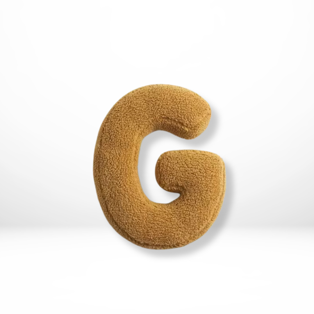 Alphabet Letter Cushion | Shaped · Homefinn