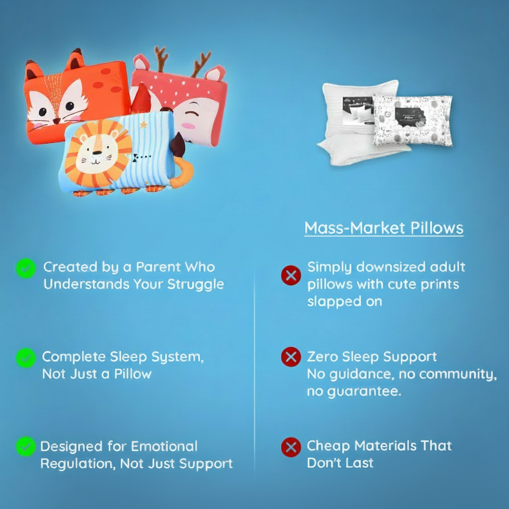 Baby Sleep Pillow | Lion Design · Homefinn