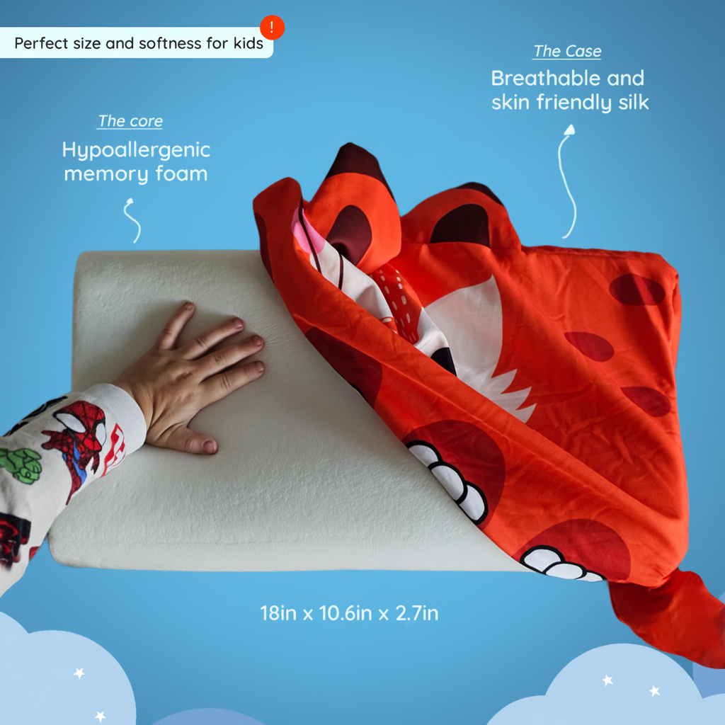 Baby Sleep Pillow | Lion Design · Homefinn