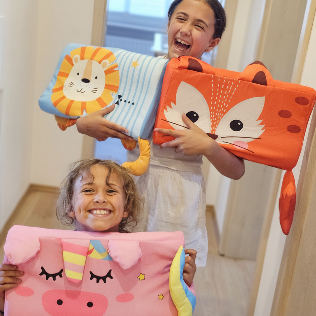 Baby Sleep Pillow | Lion Design · Homefinn