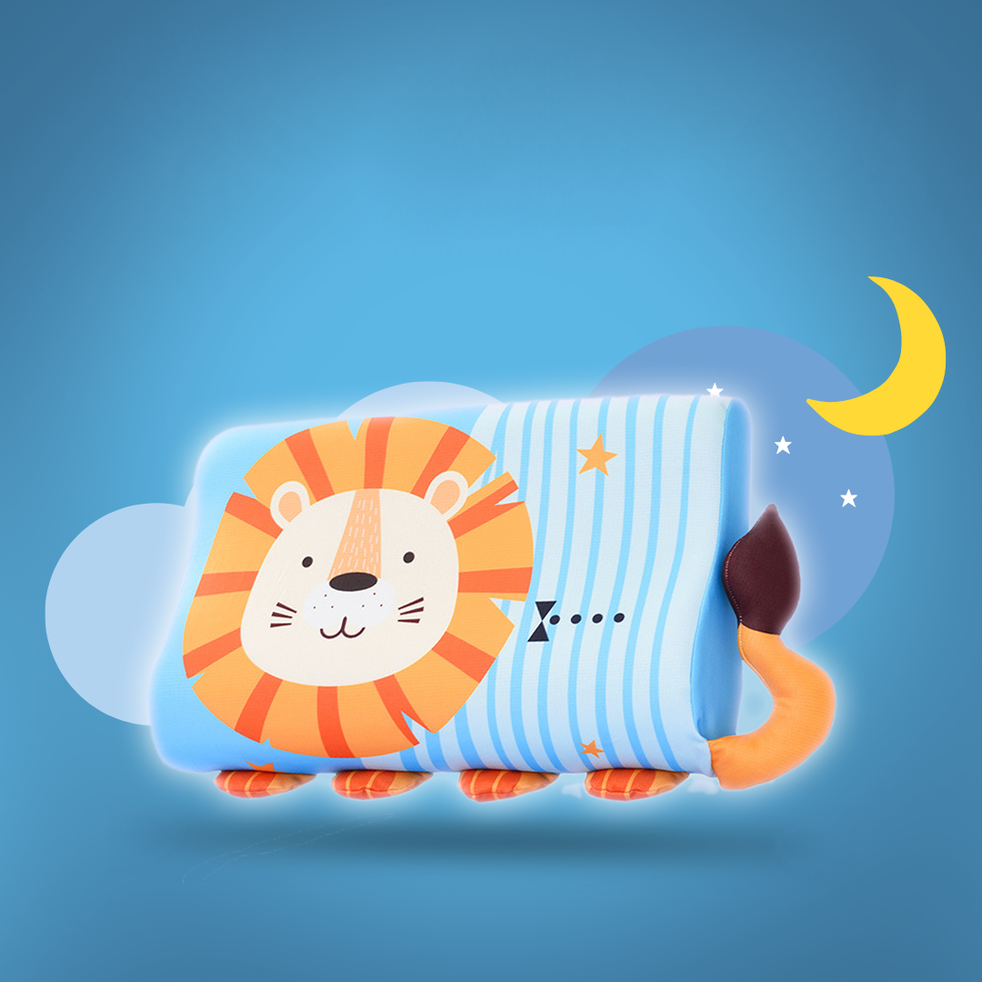 Baby Sleep Pillow | Lion Design · Homefinn
