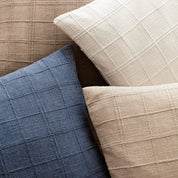 Boho Cushion Cover | Grid Pattern · Homefinn