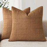 Boho Cushion Cover | Grid Pattern