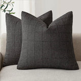 Boho Cushion Cover | Grid Pattern