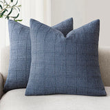 Boho Cushion Cover | Grid Pattern