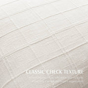 Boho Cushion Cover | Grid Pattern · Homefinn