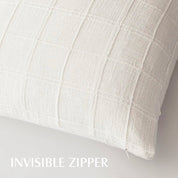 Boho Cushion Cover | Grid Pattern · Homefinn