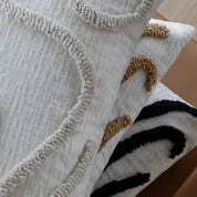 Boho Cushion Cover | Tufted Lines · Homefinn