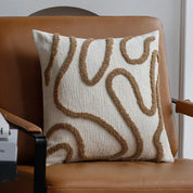 Boho Cushion Cover | Tufted Lines · Homefinn
