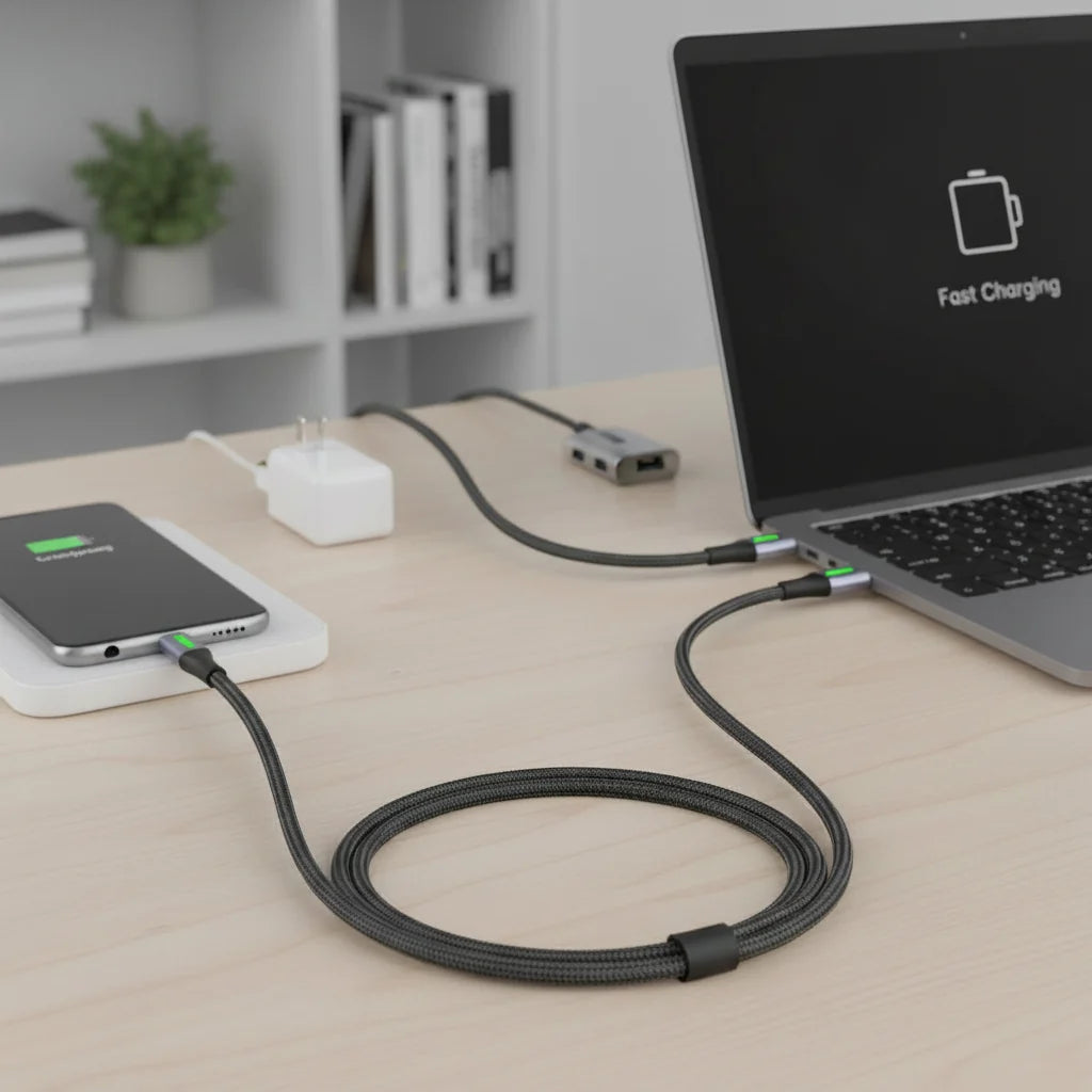 Braided USB C Cable | Fast Charging · Homefinn