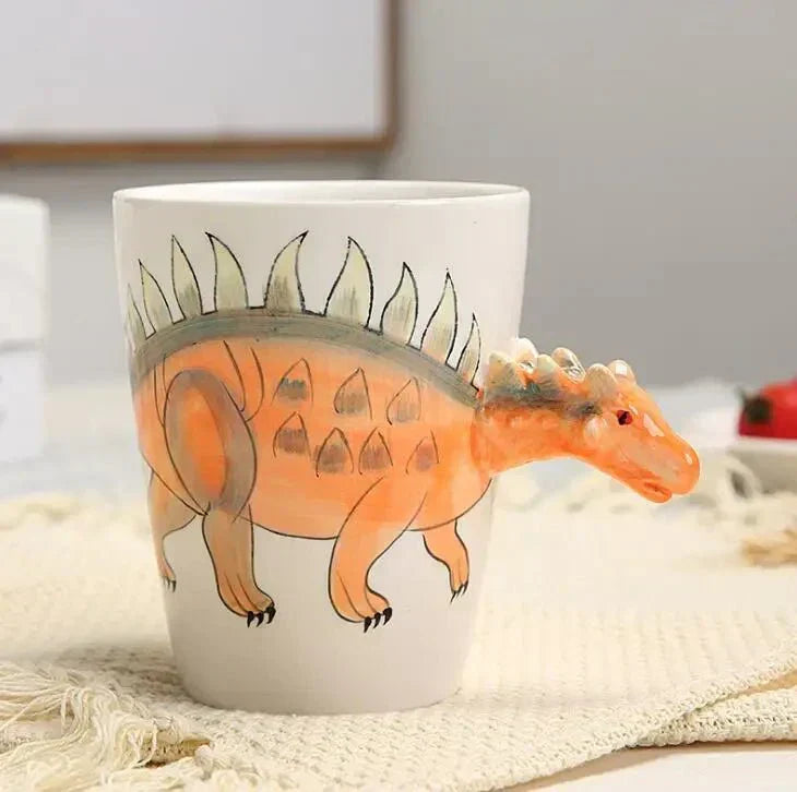 Ceramic Dinosaur Mug | Hand Painted · Homefinn