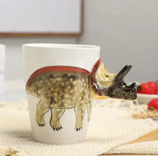 Ceramic Dinosaur Mug | Hand Painted · Homefinn