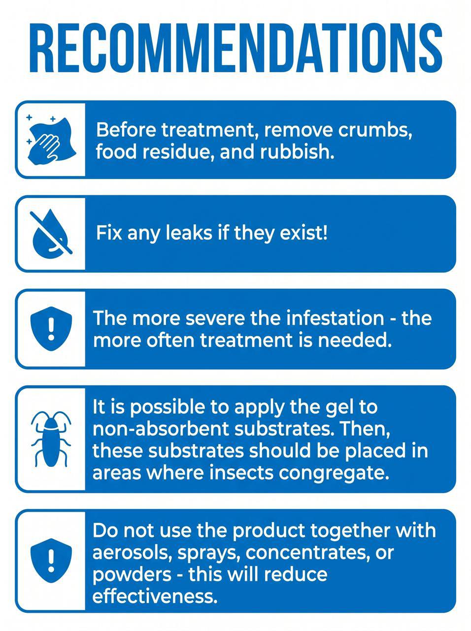 Cockroach Bait Gel Kit | Multi Tube Formula Application Syringe Indoor Control-Pest Control-Homefinn