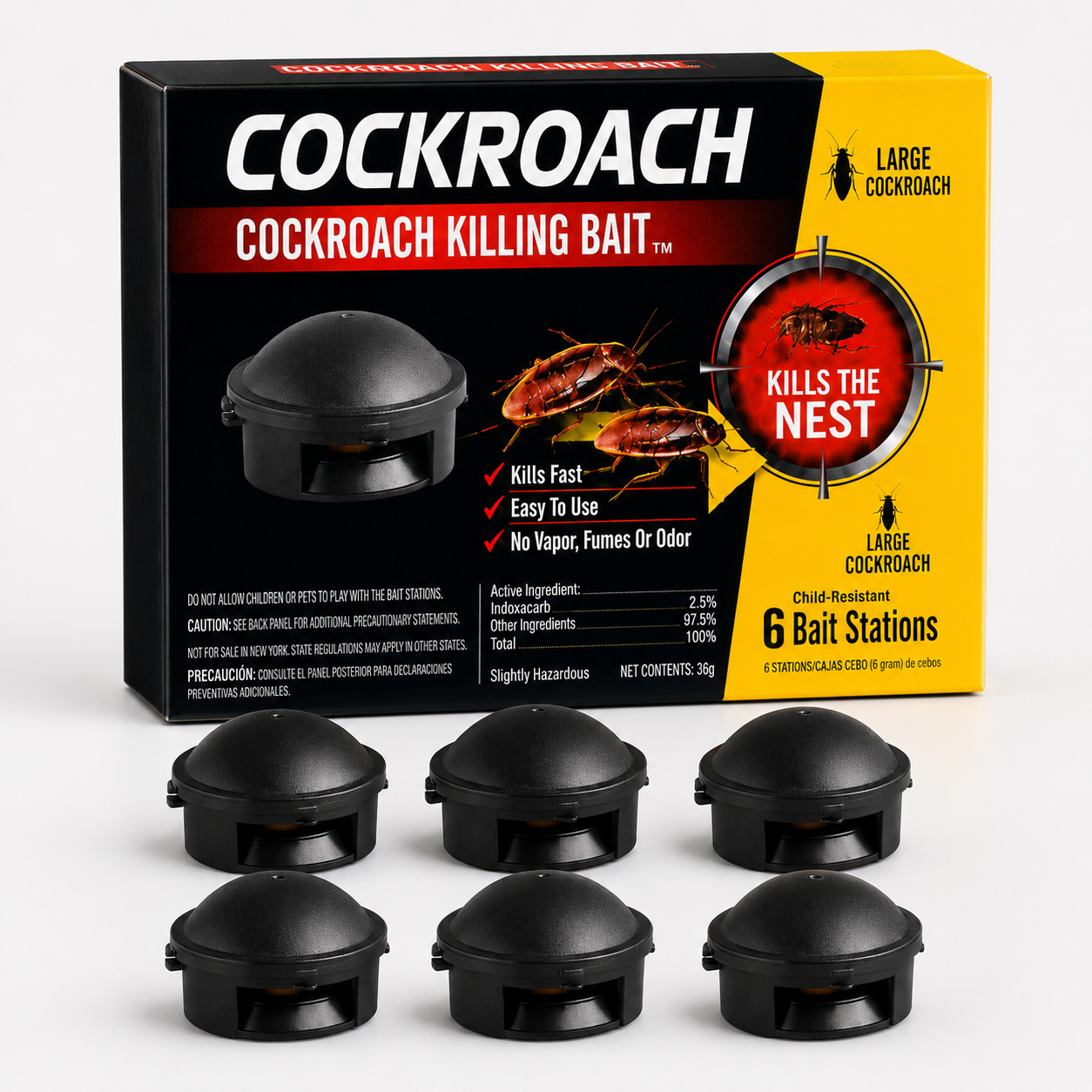 Cockroach Bait Station | Cockroach Killing Bait • Homefinn