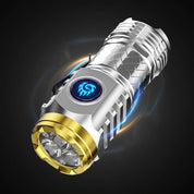 Compact LED Flashlight | USB Rechargeable · Homefinn