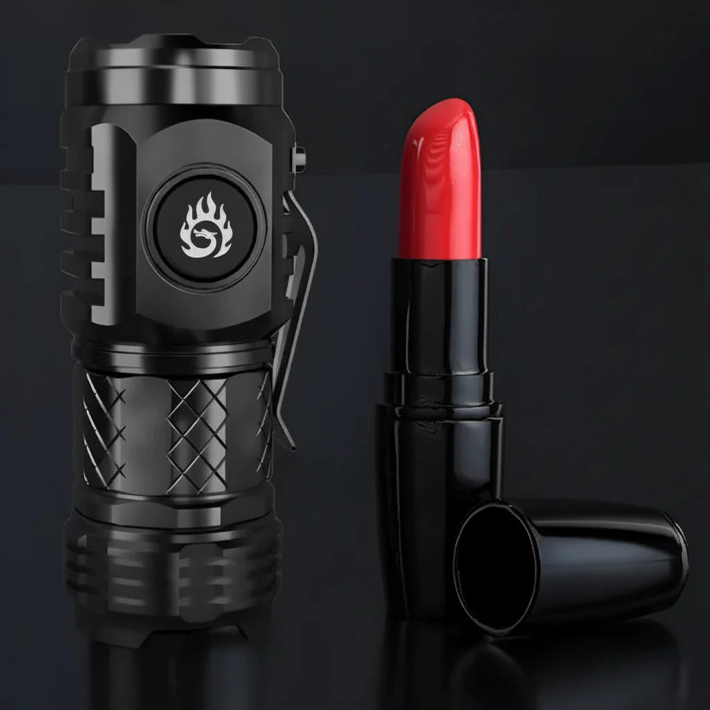 Compact LED Flashlight | USB Rechargeable · Homefinn