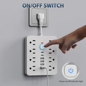 Compact Power Strip | USB Ports · Homefinn