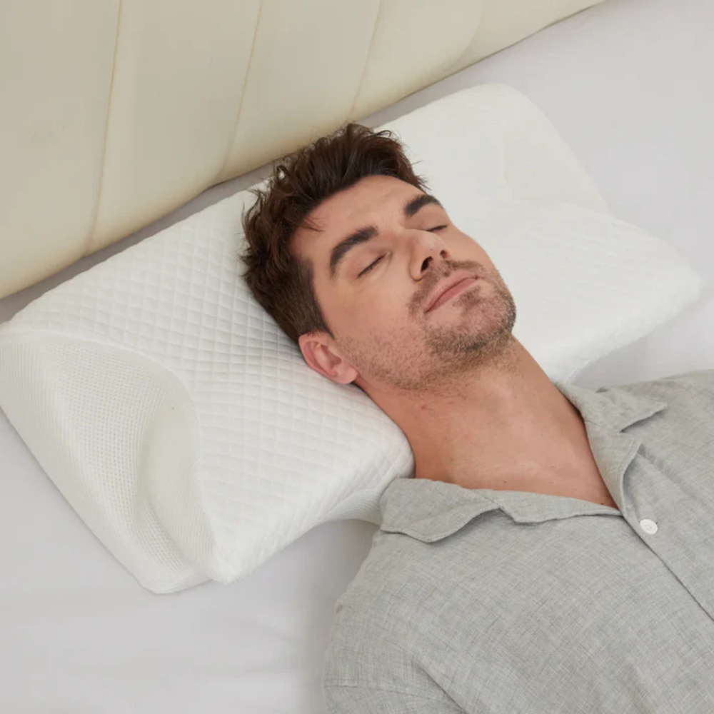 Contoured Cervical Pillow | Neck Support · Homefinn