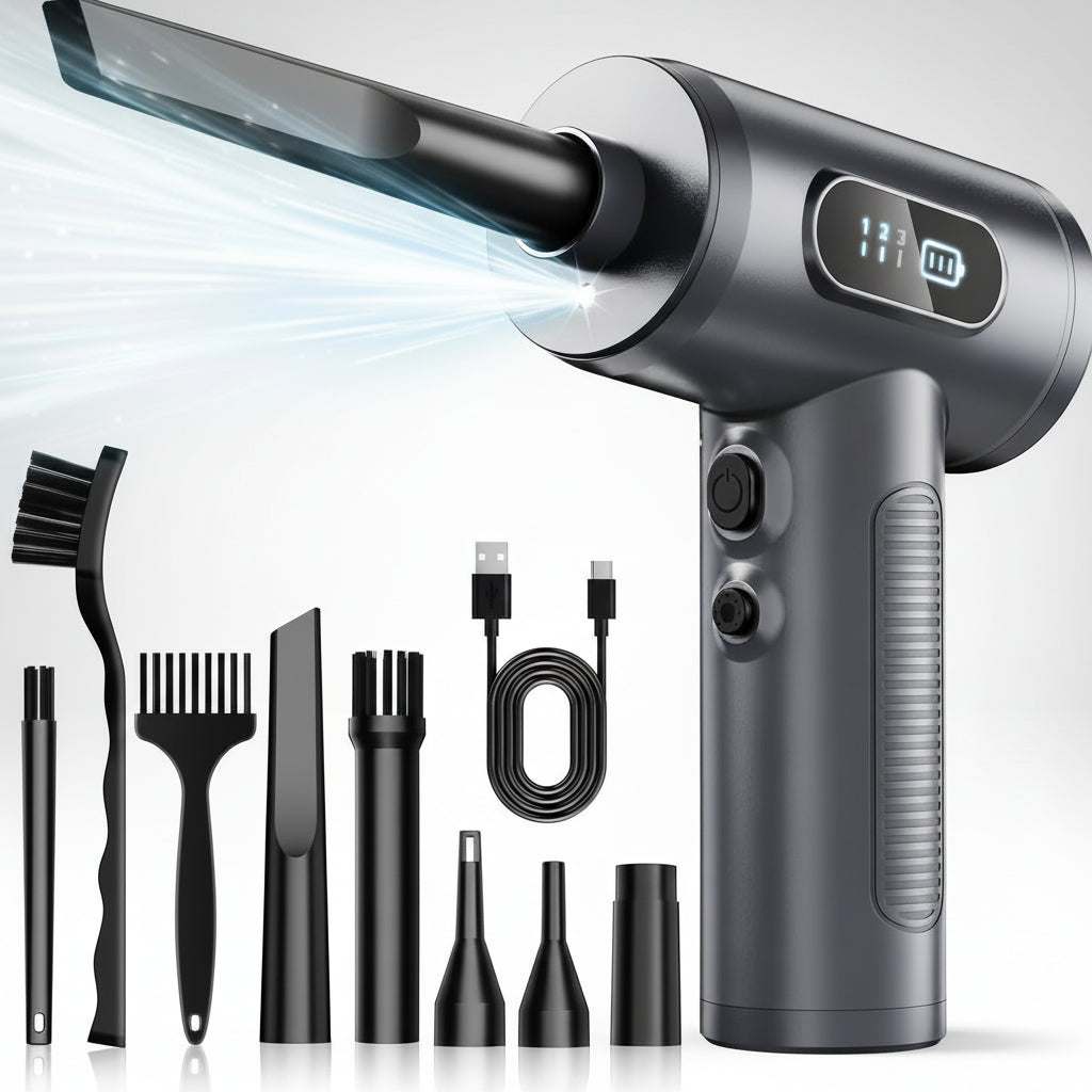 Cordless Handheld Vacuum | USB Rechargeable · Homefinn