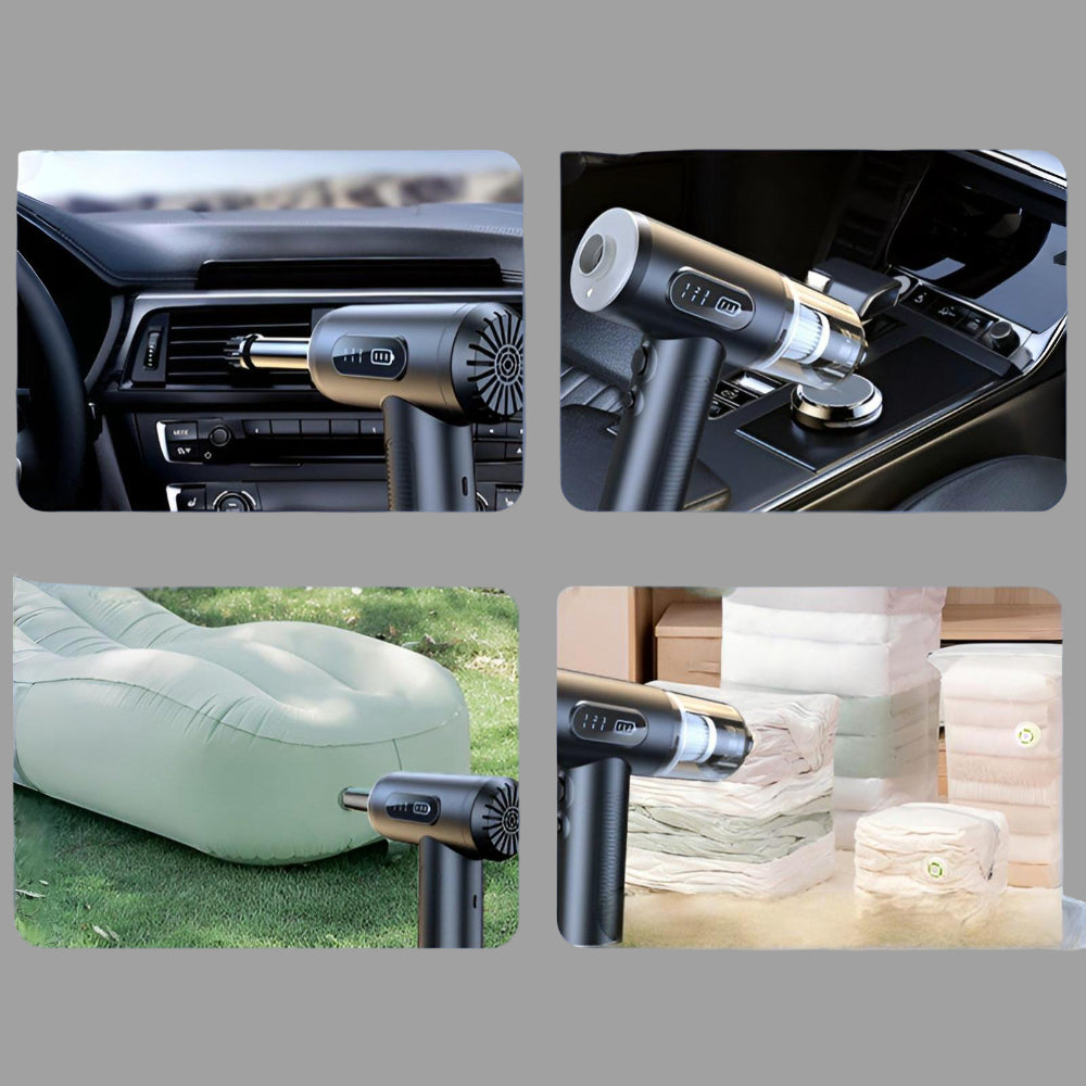 Cordless Handheld Vacuum | USB Rechargeable · Homefinn