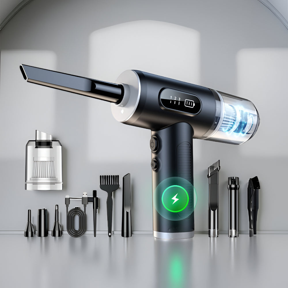 Cordless Handheld Vacuum | USB Rechargeable · Homefinn