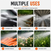 Cordless Pressure Washer | Portable Cleaning Kit • Homefinn